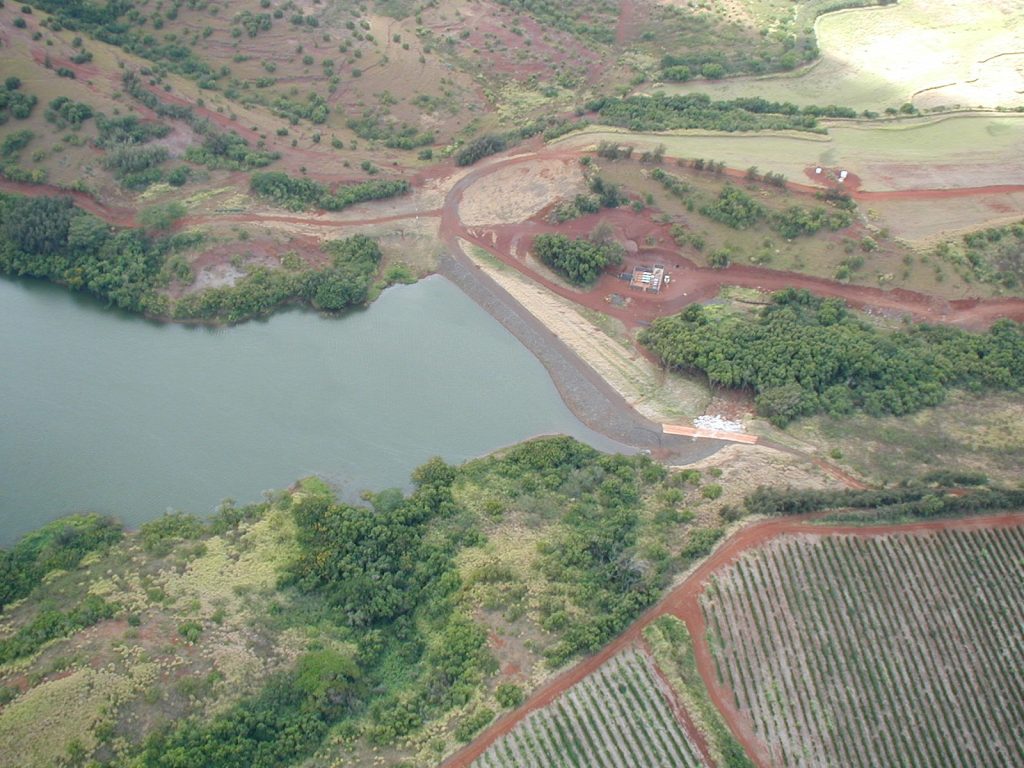 Agricultural lands near Aepoeha Reservoir.