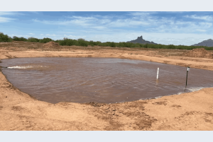 water conservation project at DAAWN demonstration site